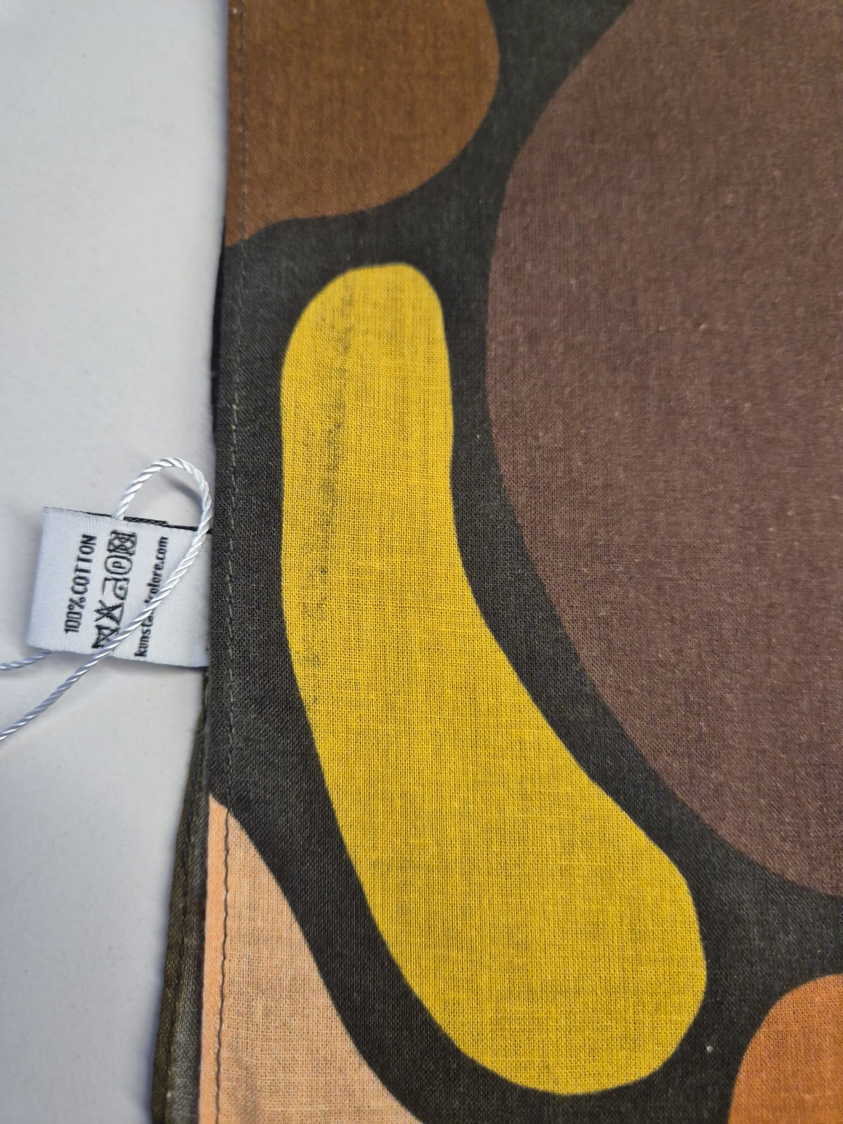 Imperfect Cotton Bandana Scarf 50cm Square, Olaf & Olive By Kunst & Colore