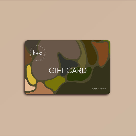 Kunst & Colore Digital Gift Card - Show Someone You Care