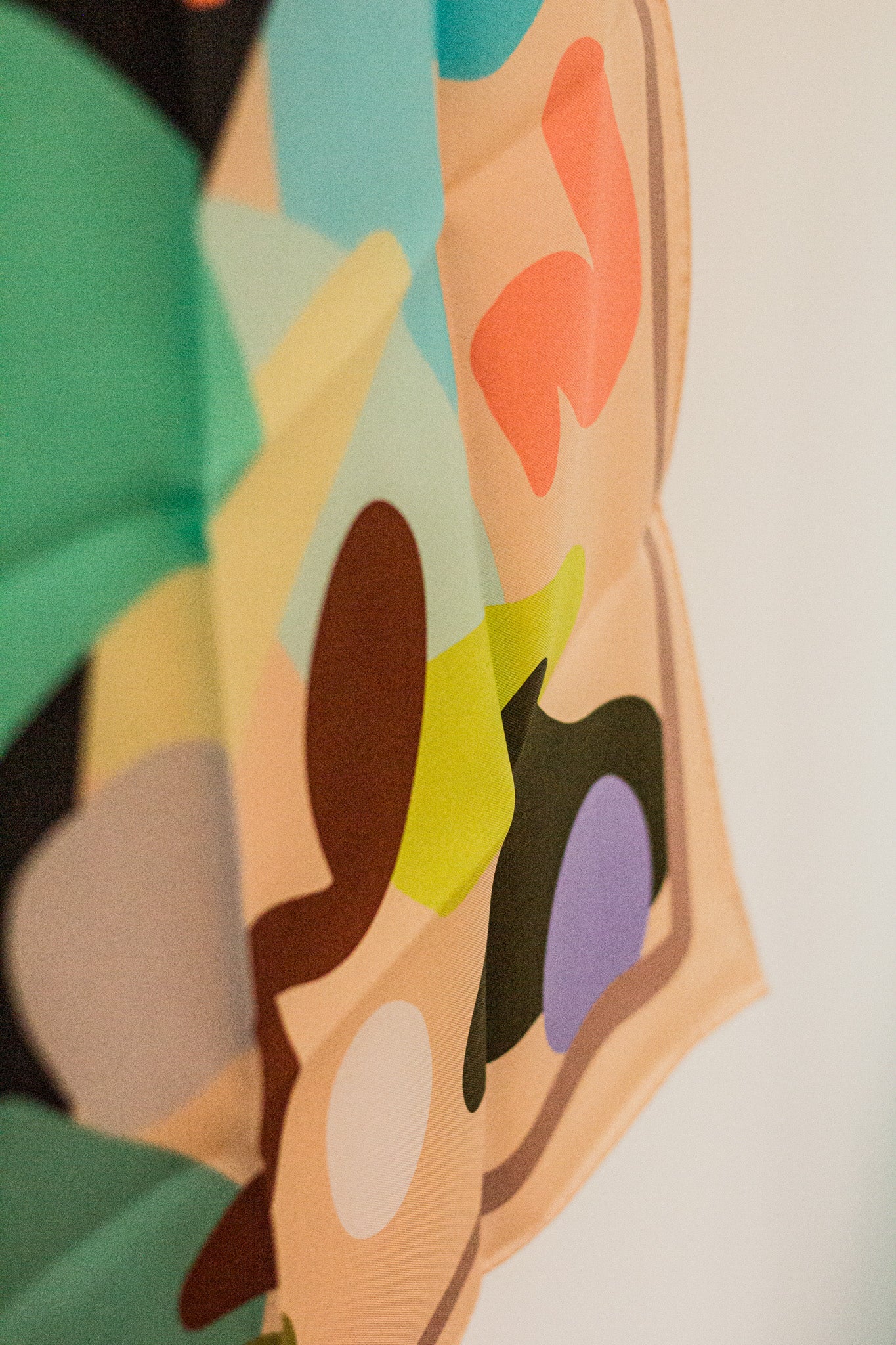 White Chocolate Blondie by Kunst & Colore, 87cm Silk Scarf