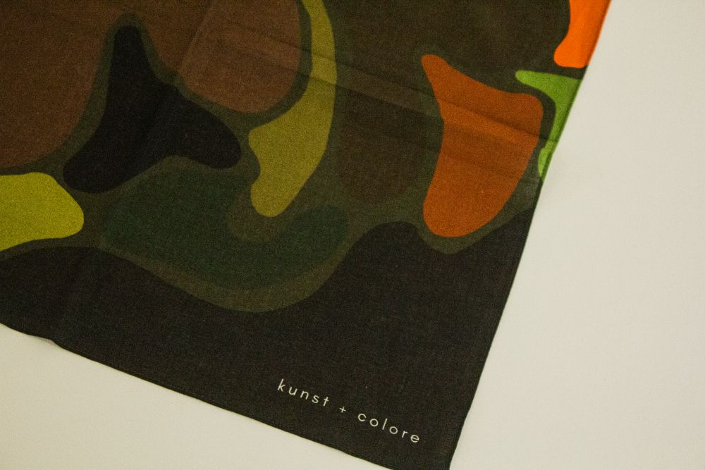 Cotton Bandana Scarf 50cm Square, Olaf & Olive By Kunst & Colore