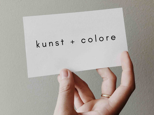 Kunst & Colore Digital Gift Card - Show Someone You Care