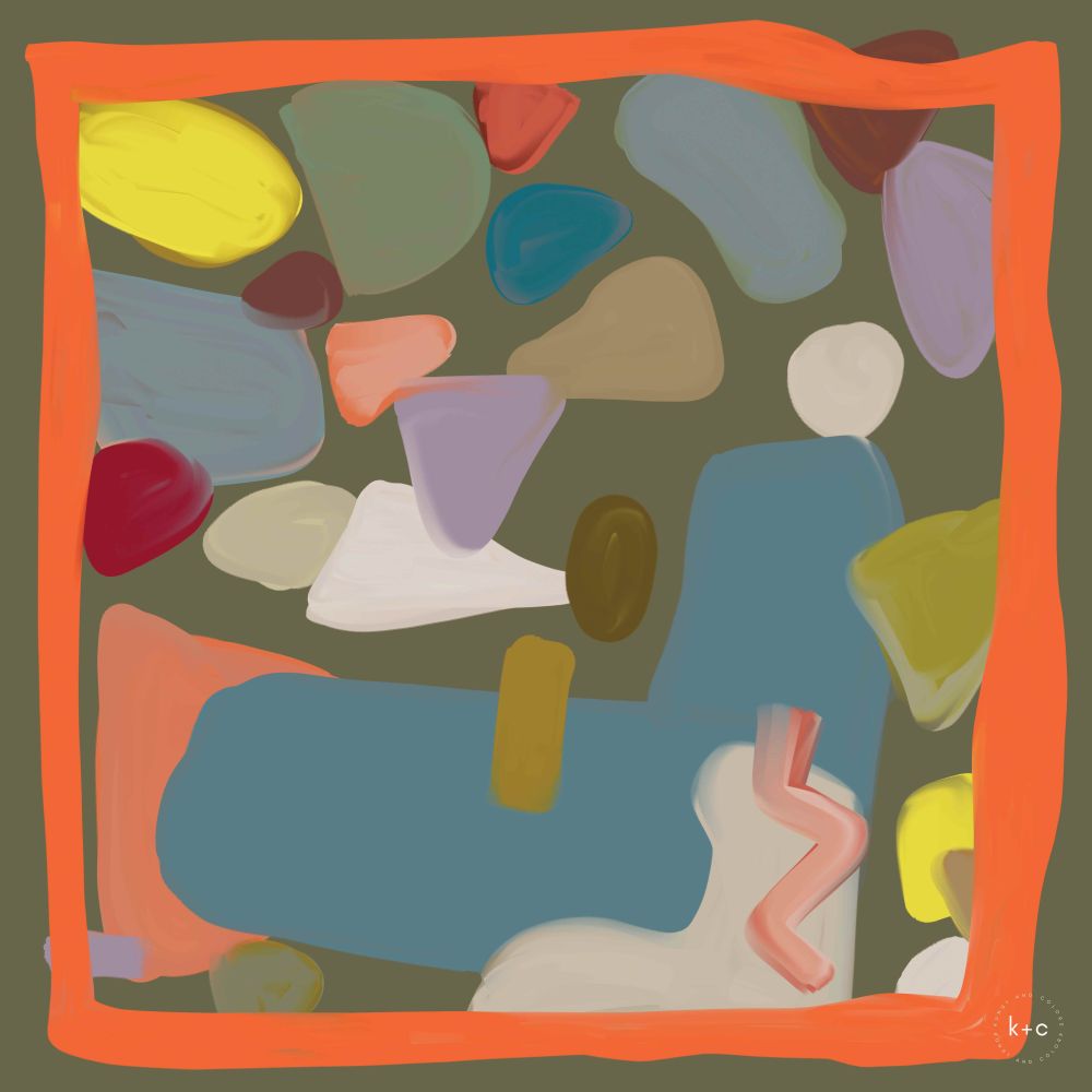 Cotton Bandana Scarf 70cm Square, In Pick & Mix By Kunst & Colore